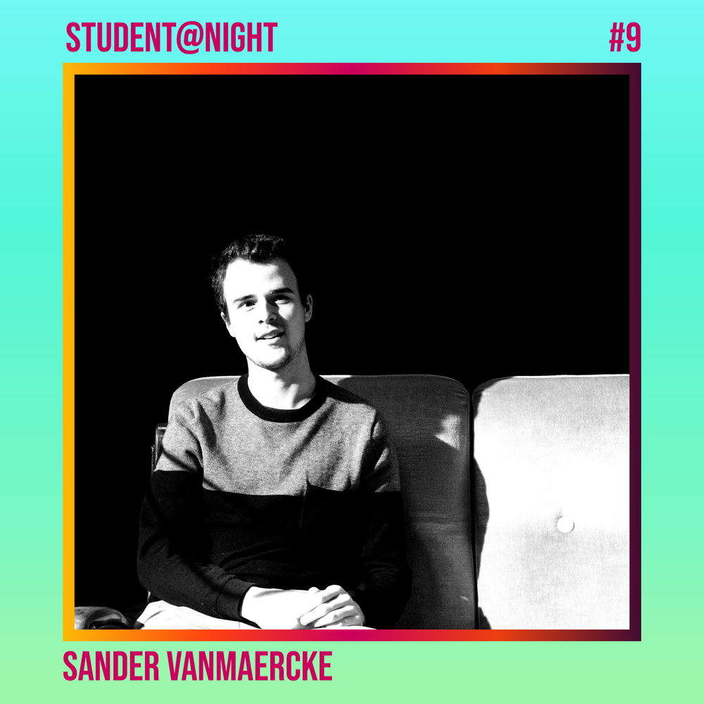 Soep uitdelen aan studenten met Sander Vanmaercke