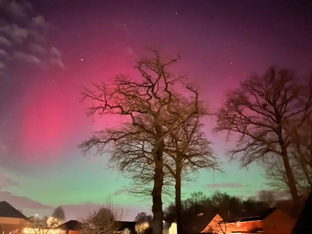 Gisterenavond was het noorderlicht te zien in Vlaanderen: hoe kan dat?