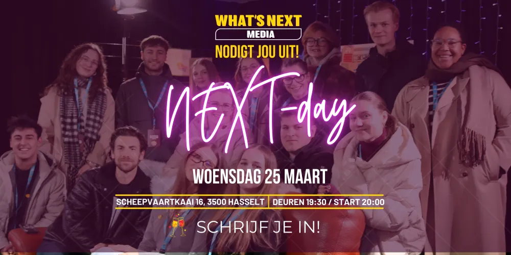 Kom connecteren tijdens Next-Day!