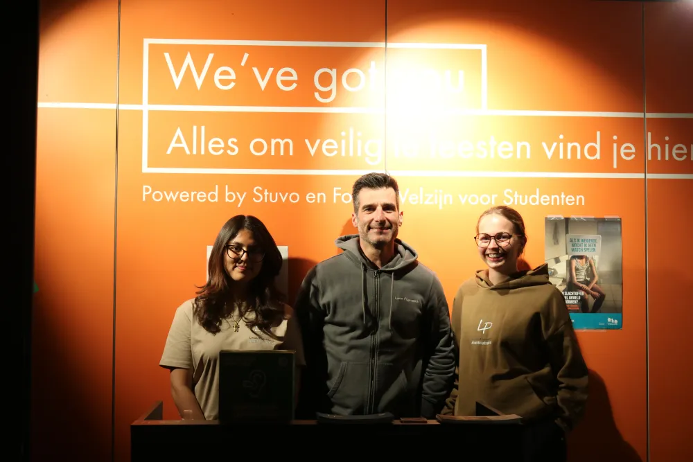 Organisatie praesesverkiezingen zet met Luca-stand in op veilig feesten