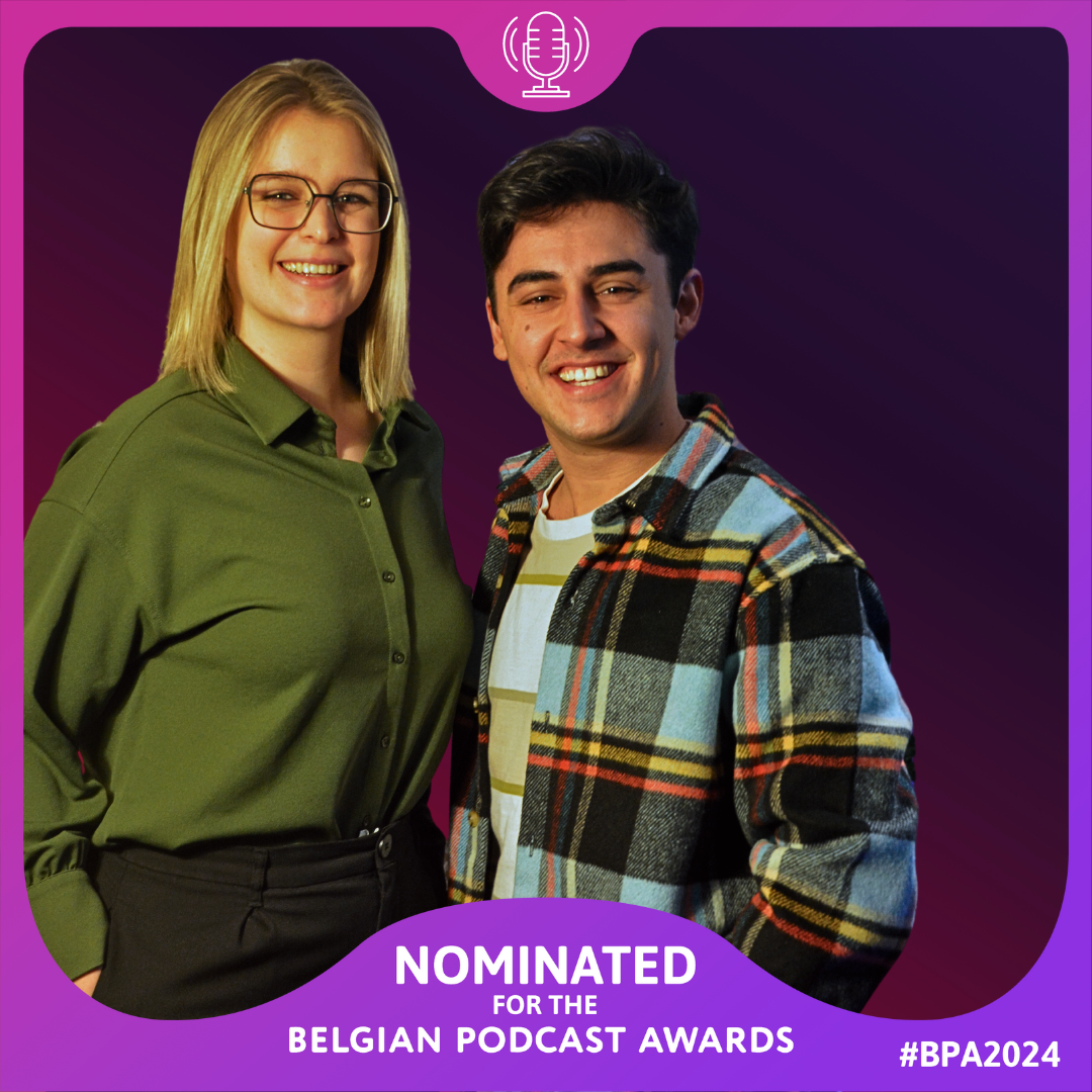 Genomineerd voor een Belgian podcast award!