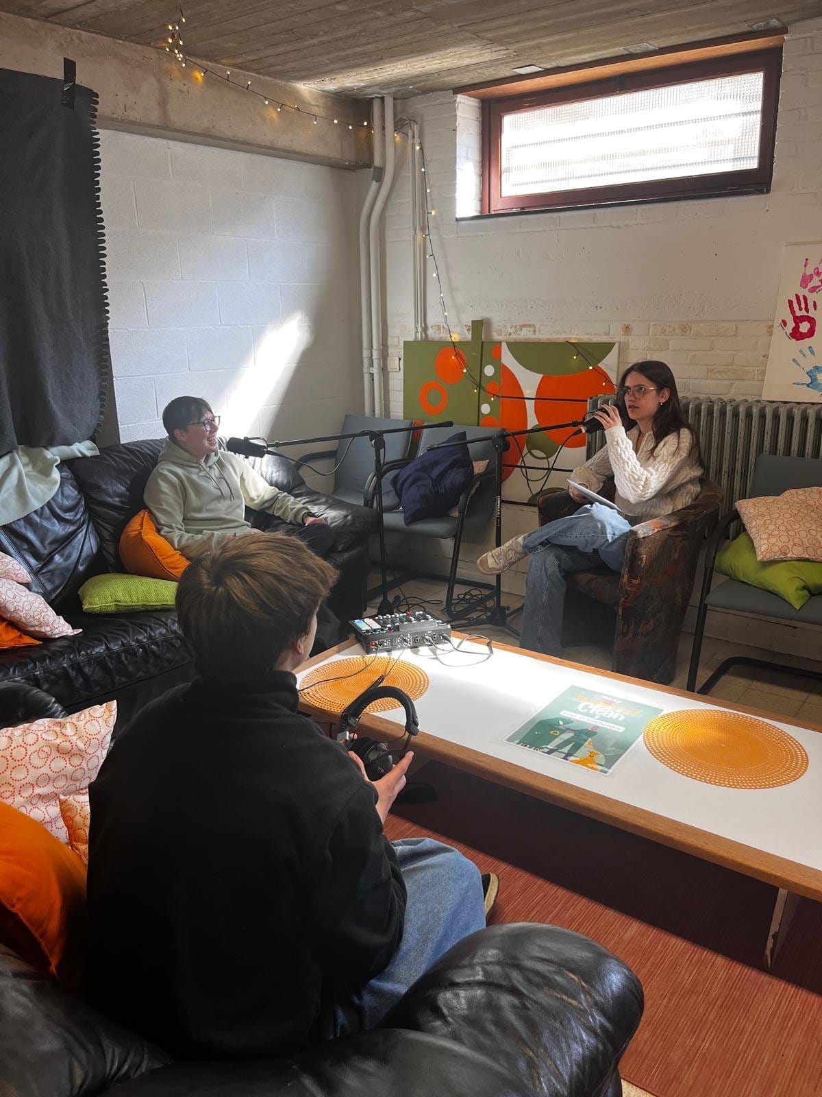 Leerlingen SFC maken eigen podcast voor Erasmus+ project