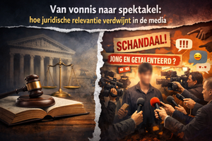 Van vonnis naar spektakel: hoe juridische relevantie verdwijnt in de media
